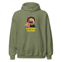 Load image into Gallery viewer, In My Defense I Was Drunk Puppet Diego sayings Hoodie - SHOPNOO
