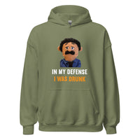 Load image into Gallery viewer, Puppet Diego In My Defense I Was Drunk Hoodie - SHOPNOO

