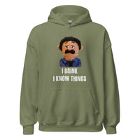 Load image into Gallery viewer, I Drink I Know Things Puppet Diego Hoodie - SHOPNOO
