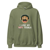 Load image into Gallery viewer, I Love My Tequila Awkward Puppets Diego Hoodie - SHOPNOO
