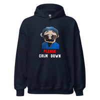 Load image into Gallery viewer, Please Calm Down Awkward Puppets Diego Hoodie - SHOPNOO
