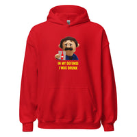 Load image into Gallery viewer, In My Defense I Was Drunk Puppet Diego sayings Hoodie - SHOPNOO
