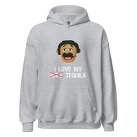 Load image into Gallery viewer, I Love My Tequila Awkward Puppets Diego Hoodie - SHOPNOO
