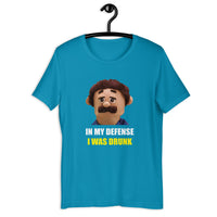 Load image into Gallery viewer, In My Defense I Was Drunk t-shirt - SHOPNOO

