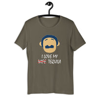Load image into Gallery viewer, Diego loves tequila more than his wife T-shirt - SHOPNOO
