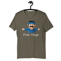 Load image into Gallery viewer, Awkward Puppets Diego free hugs T-shirt - SHOPNOO
