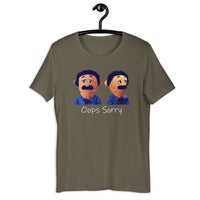 Load image into Gallery viewer, Awkward Puppets Diego Ops sorry T-shirt - SHOPNOO
