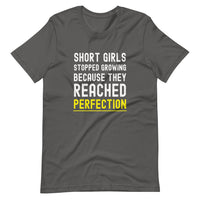 Load image into Gallery viewer, Short Girls Stopped Growing Because They Reached Perfection T-Shirt - SHOPNOO
