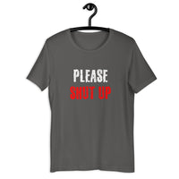 Load image into Gallery viewer, Please Shut Up T-shirt - SHOPNOO
