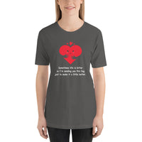 Load image into Gallery viewer, Sometimes Life is Bitter So I'm Sending You This Hug T-Shirt - SHOPNOO
