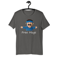 Load image into Gallery viewer, Awkward Puppets Diego free hugs T-shirt - SHOPNOO
