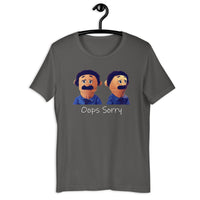 Load image into Gallery viewer, Awkward Puppets Diego Ops sorry T-shirt - SHOPNOO
