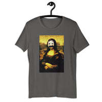 Load image into Gallery viewer, Awkward Puppets Diego Mona Lisa painting  T-shirt - SHOPNOO
