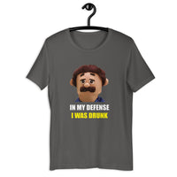Load image into Gallery viewer, In My Defense I Was Drunk t-shirt - SHOPNOO
