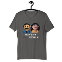 Load image into Gallery viewer, I Love Tequila Not my Wife Awkward Diego  t-shirt - SHOPNOO
