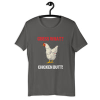 Load image into Gallery viewer, Guess What? Chicken Butt! T-shirt - SHOPNOO

