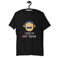 Load image into Gallery viewer, Diego loves tequila more than his wife T-shirt - SHOPNOO
