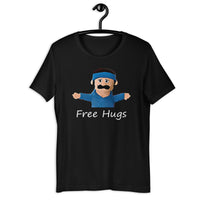 Load image into Gallery viewer, Awkward Puppets Diego free hugs T-shirt - SHOPNOO
