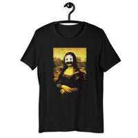 Load image into Gallery viewer, Awkward Puppets Diego Mona Lisa painting  T-shirt - SHOPNOO
