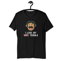 Load image into Gallery viewer, I Love My Tequila Awkward Puppets Diego T-Shirt - SHOPNOO
