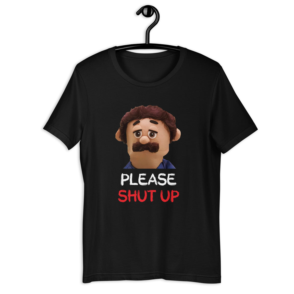 Please Shut Up Puppets Diego T-shirt - SHOPNOO