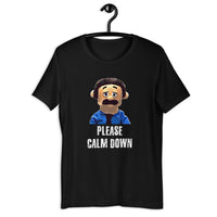 Load image into Gallery viewer, Please Calm Down Puppet Diego T-Shirt - SHOPNOO
