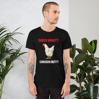 Load image into Gallery viewer, Guess What? Chicken Butt! T-shirt - SHOPNOO
