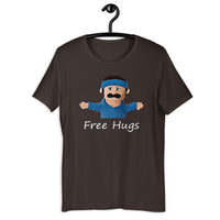 Load image into Gallery viewer, Awkward Puppets Diego free hugs T-shirt - SHOPNOO
