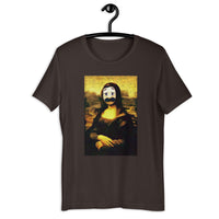 Load image into Gallery viewer, Awkward Puppets Diego Mona Lisa painting  T-shirt - SHOPNOO
