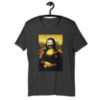 Load image into Gallery viewer, Awkward Puppets Diego Mona Lisa painting  T-shirt - SHOPNOO
