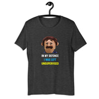 Load image into Gallery viewer, In My Defence I Was Left Unsupervised Puppets Diego T-Shirt - SHOPNOO

