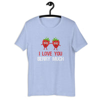 Load image into Gallery viewer, I Love You Berry Much T-Shirt - SHOPNOO
