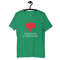 Load image into Gallery viewer, Sometimes Life is Bitter So I'm Sending You This Hug T-Shirt - SHOPNOO
