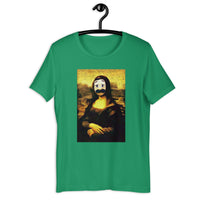 Load image into Gallery viewer, Awkward Puppets Diego Mona Lisa painting  T-shirt - SHOPNOO

