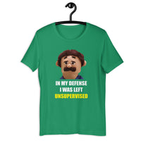 Load image into Gallery viewer, Puppet Diego for sale In My Defence I Was Left Unsupervised t-shirt - SHOPNOO
