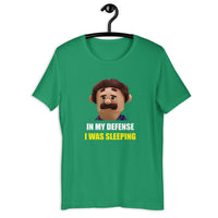 Load image into Gallery viewer, In My Defense I Was Sleeping Puppets Diego t-shirt - SHOPNOO
