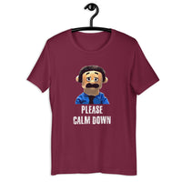 Load image into Gallery viewer, Please Calm Down Puppet Diego T-Shirt - SHOPNOO
