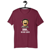Load image into Gallery viewer, Puppet Diego sayings and quotes SHHH No one Cares  T-shirt - SHOPNOO
