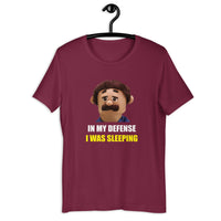 Load image into Gallery viewer, In My Defense I Was Sleeping Puppets Diego t-shirt - SHOPNOO
