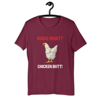 Load image into Gallery viewer, Guess What? Chicken Butt! T-shirt - SHOPNOO
