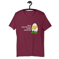 Load image into Gallery viewer, I'm so eggcited I could eggsplode t-shirt - SHOPNOO

