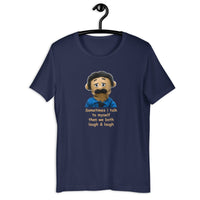 Load image into Gallery viewer, Awkward Puppets Diego sometimes I talk to myself t-shirt - SHOPNOO
