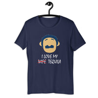 Load image into Gallery viewer, Diego loves tequila more than his wife T-shirt - SHOPNOO
