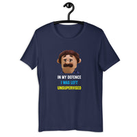 Load image into Gallery viewer, In My Defence I Was Left Unsupervised Puppets Diego T-Shirt - SHOPNOO
