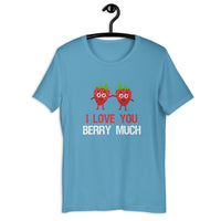 Load image into Gallery viewer, I Love You Berry Much T-Shirt - SHOPNOO
