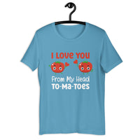 Load image into Gallery viewer, I Love You From My Head Tomatoes T-Shirt - SHOPNOO
