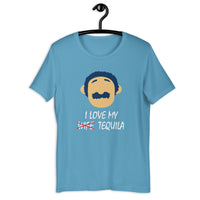 Load image into Gallery viewer, Diego loves tequila more than his wife T-shirt - SHOPNOO
