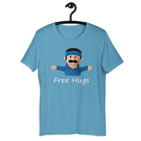 Load image into Gallery viewer, Awkward Puppets Diego free hugs T-shirt - SHOPNOO
