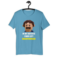 Load image into Gallery viewer, Puppet Diego for sale In My Defence I Was Left Unsupervised t-shirt - SHOPNOO
