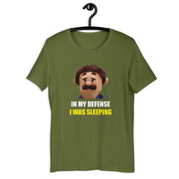 Load image into Gallery viewer, In My Defense I Was Sleeping Puppets Diego t-shirt - SHOPNOO
